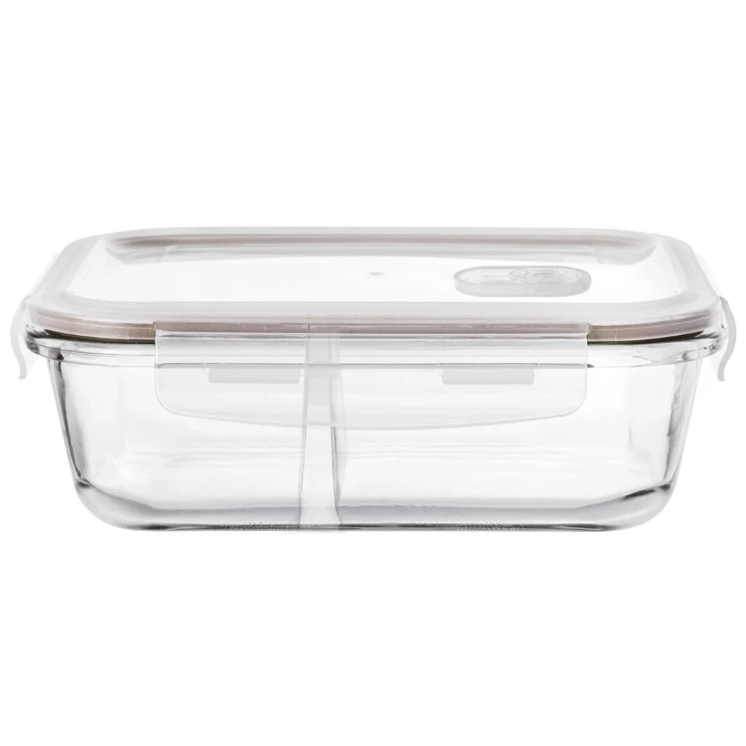 pote POTE RETANGULAR C/DIVISÓRIA FLIPLOCK 1,7 L COLOR - Rischioto