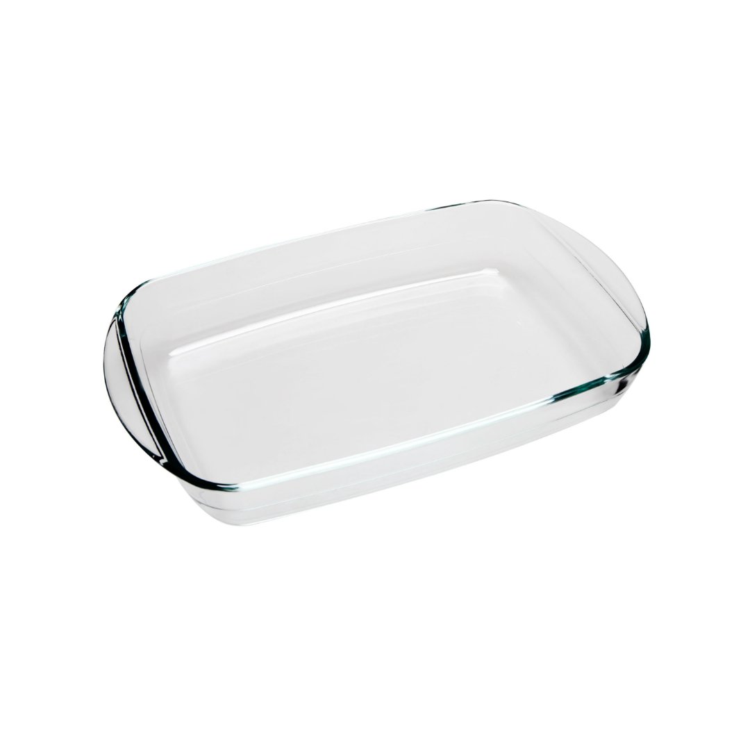 Imagem ilustrativa para Assadeira retangular em vidro borossilicato 1,6L P20xL28xA5cm