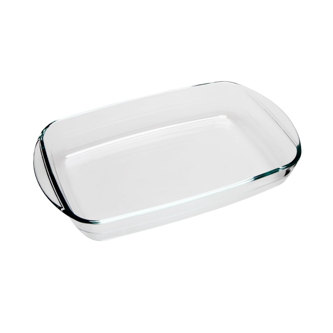 Imagem ilustrativa para Assadeira retangular em vidro borossilicato 2,6L P22xL35,5xA5,5cm