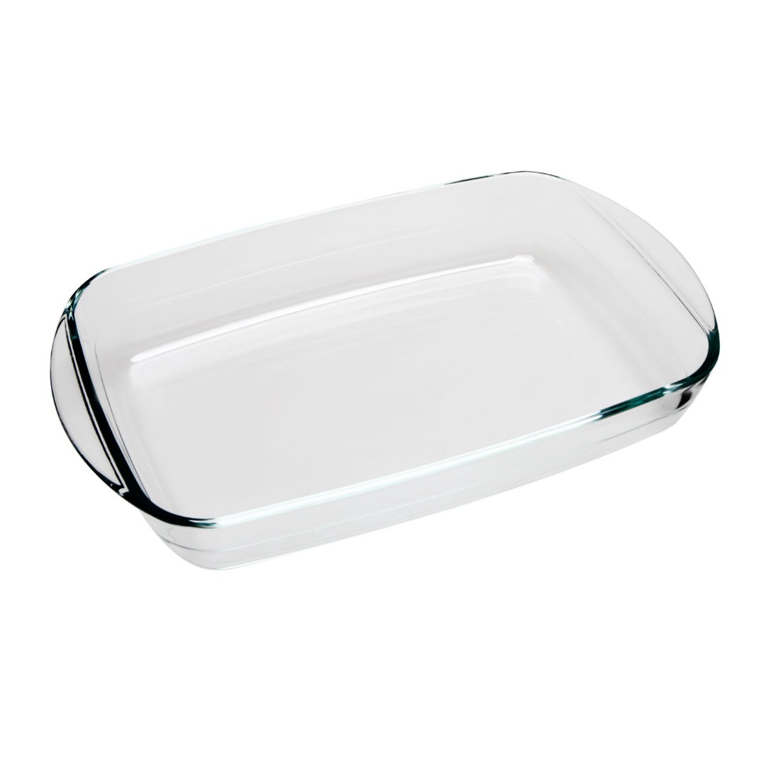 Imagem ilustrativa para Assadeira retangular em vidro borossilicato 3,6L P24xL38,8xA6,5cm