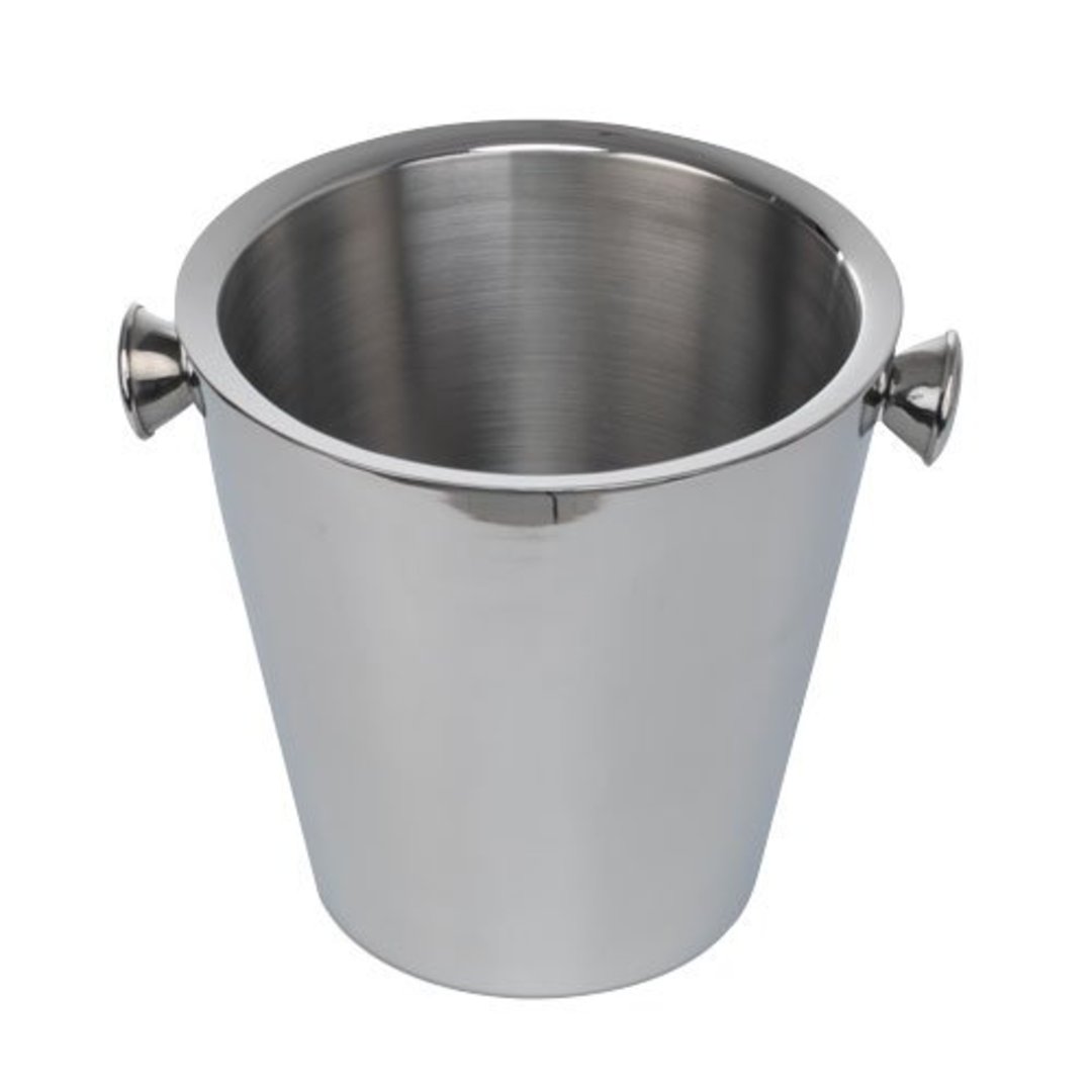 Imagem ilustrativa para Balde de champanhe em aço inox com parede dupla 3,8L D23xA23cm