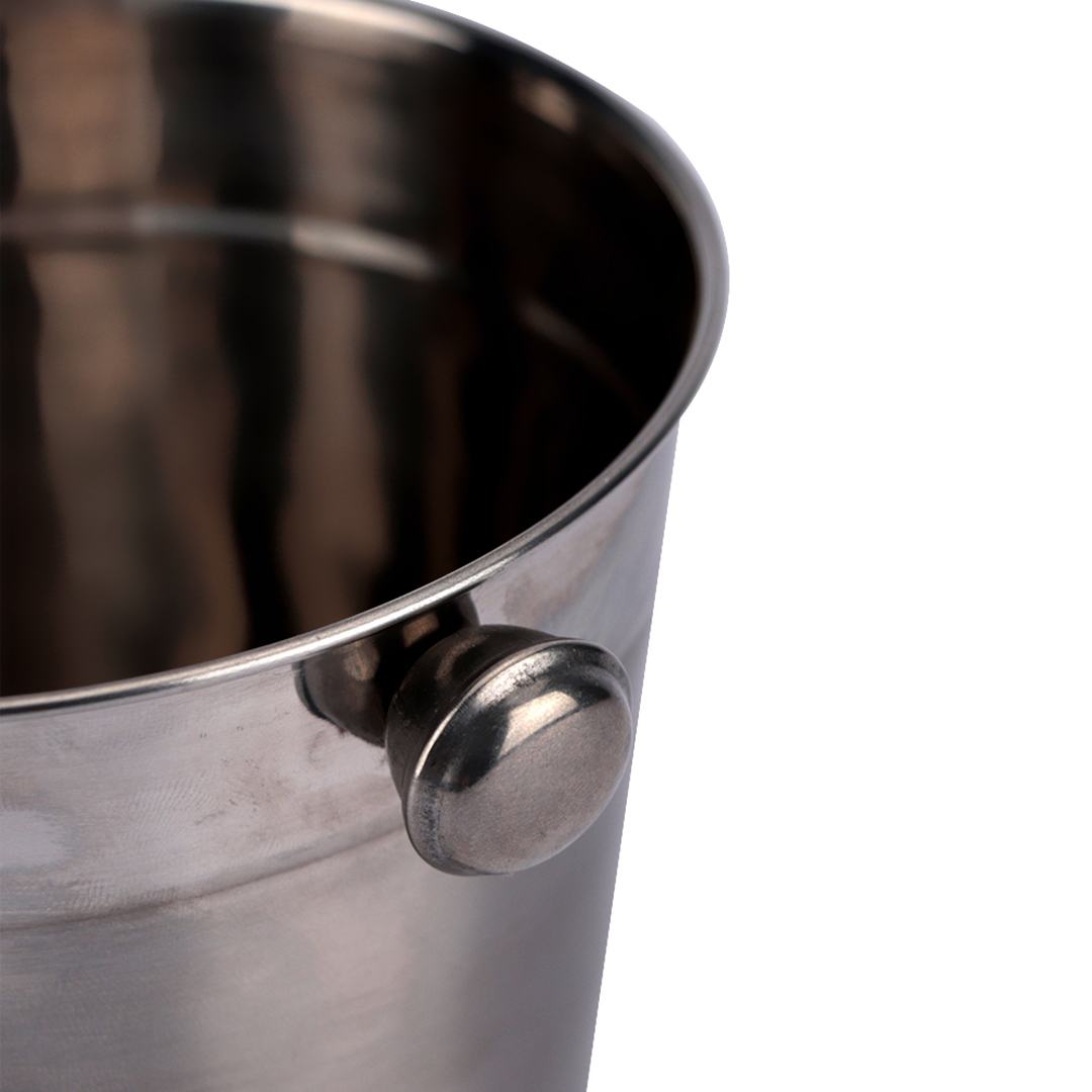 Fotografia para o produto Balde para gelo em aço inox 1,25L 014xA13,5cm