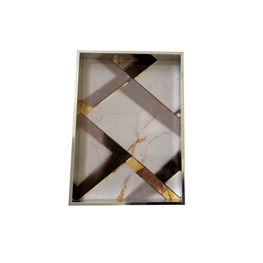 Imagem ilustrativa para Bandeja retangular em madeira mdf P40xL30xA4,5cm