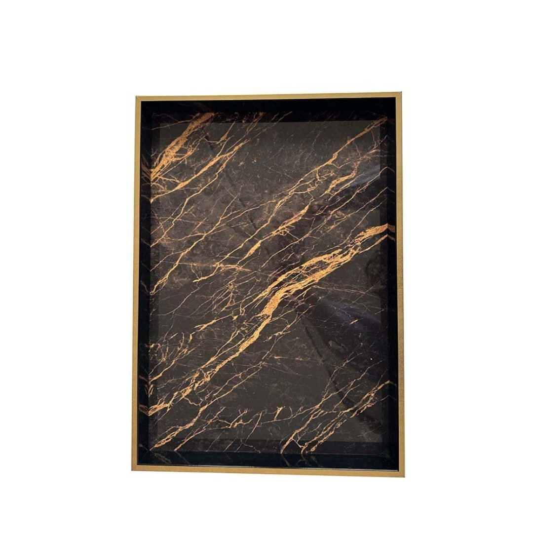 Imagem ilustrativa para Bandeja retangular em madeira mdf P45xL32xA4cm