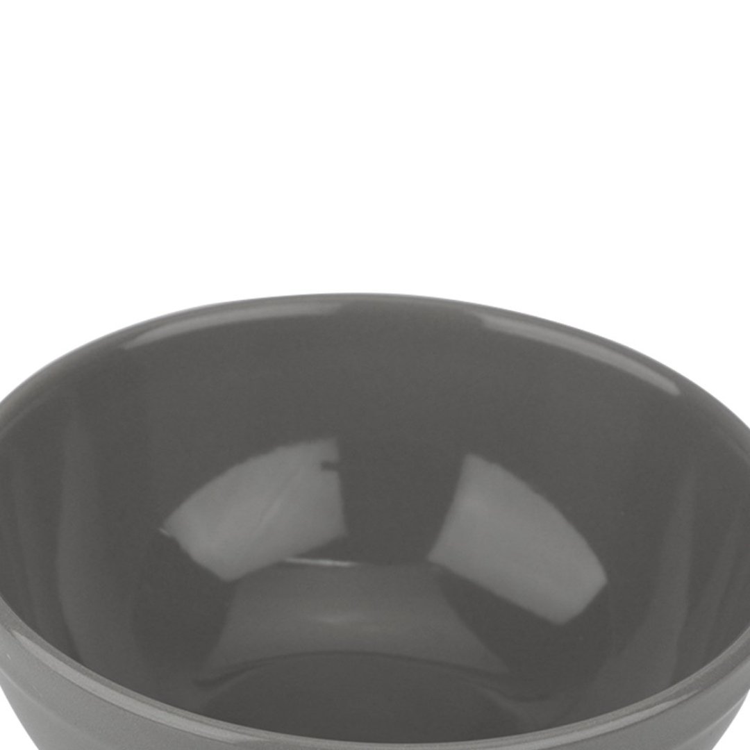 Fotografia para o produto Bowl em cerâmica 014xA6cm cor cinza brilhante