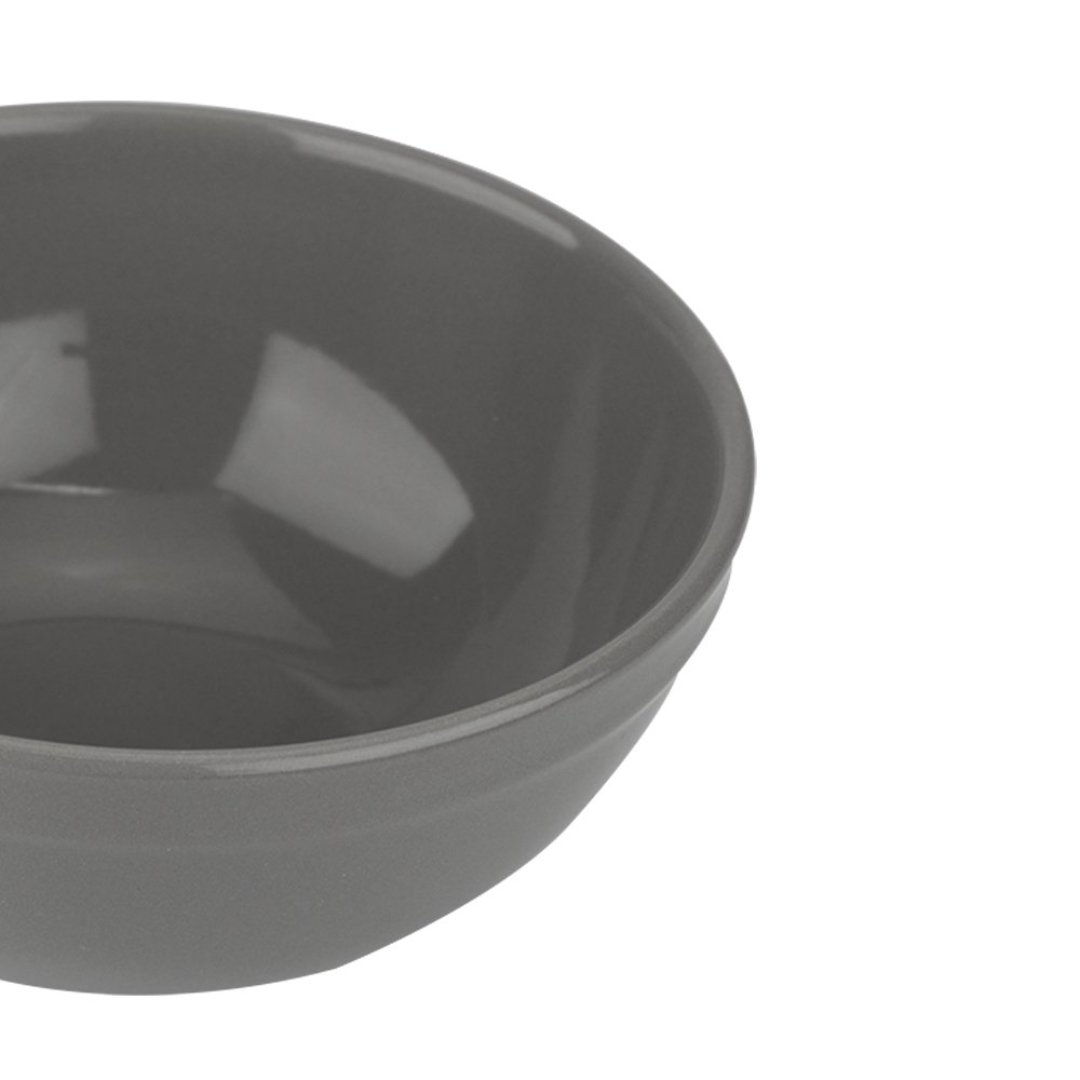 Fotografia para o produto Bowl em cerâmica 014xA6cm cor cinza brilhante