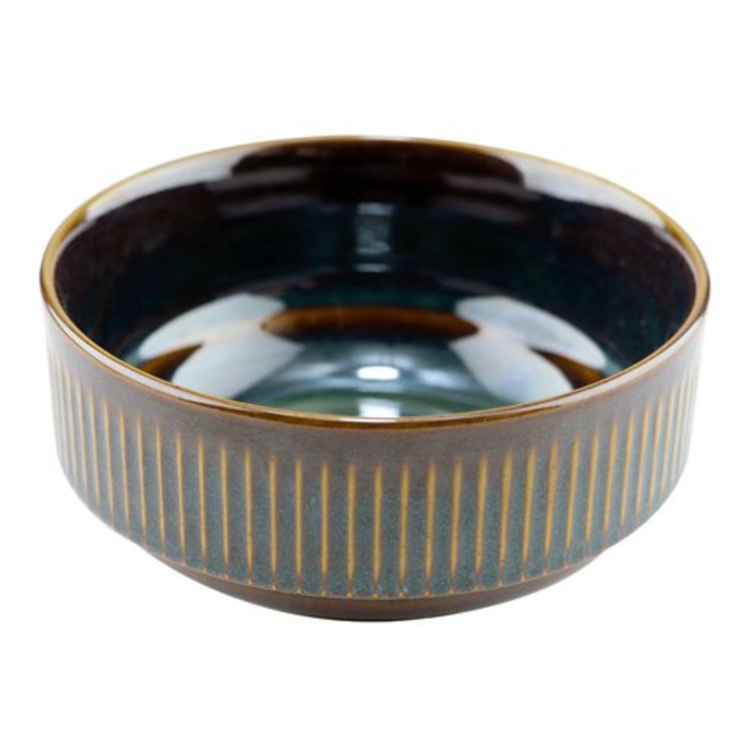 Imagem ilustrativa para Bowl em cerâmica 400ml D12xA5,5cm verde mineral