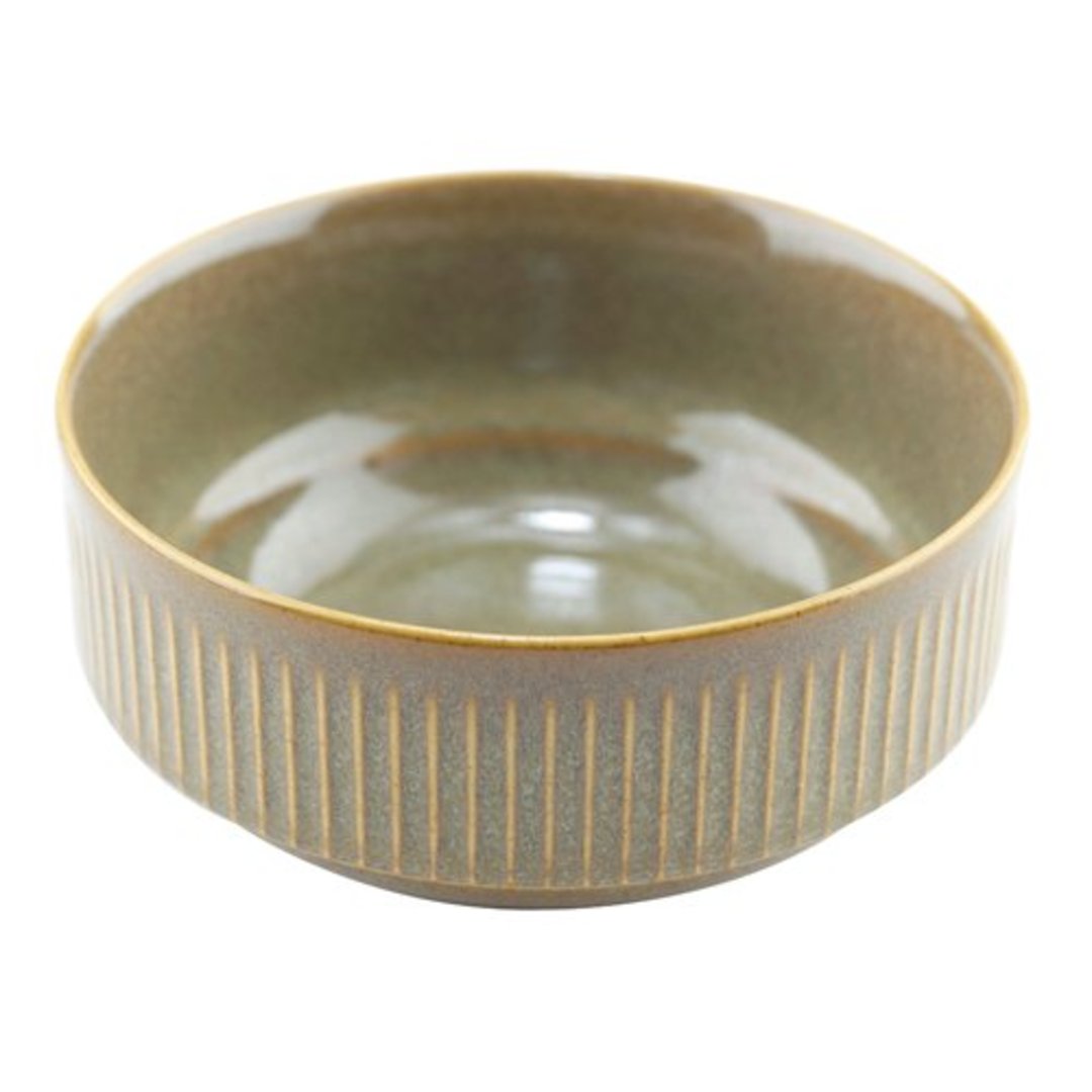 Imagem ilustrativa para Bowl em cerâmica 400ml D12xA5,5cm verde oliva