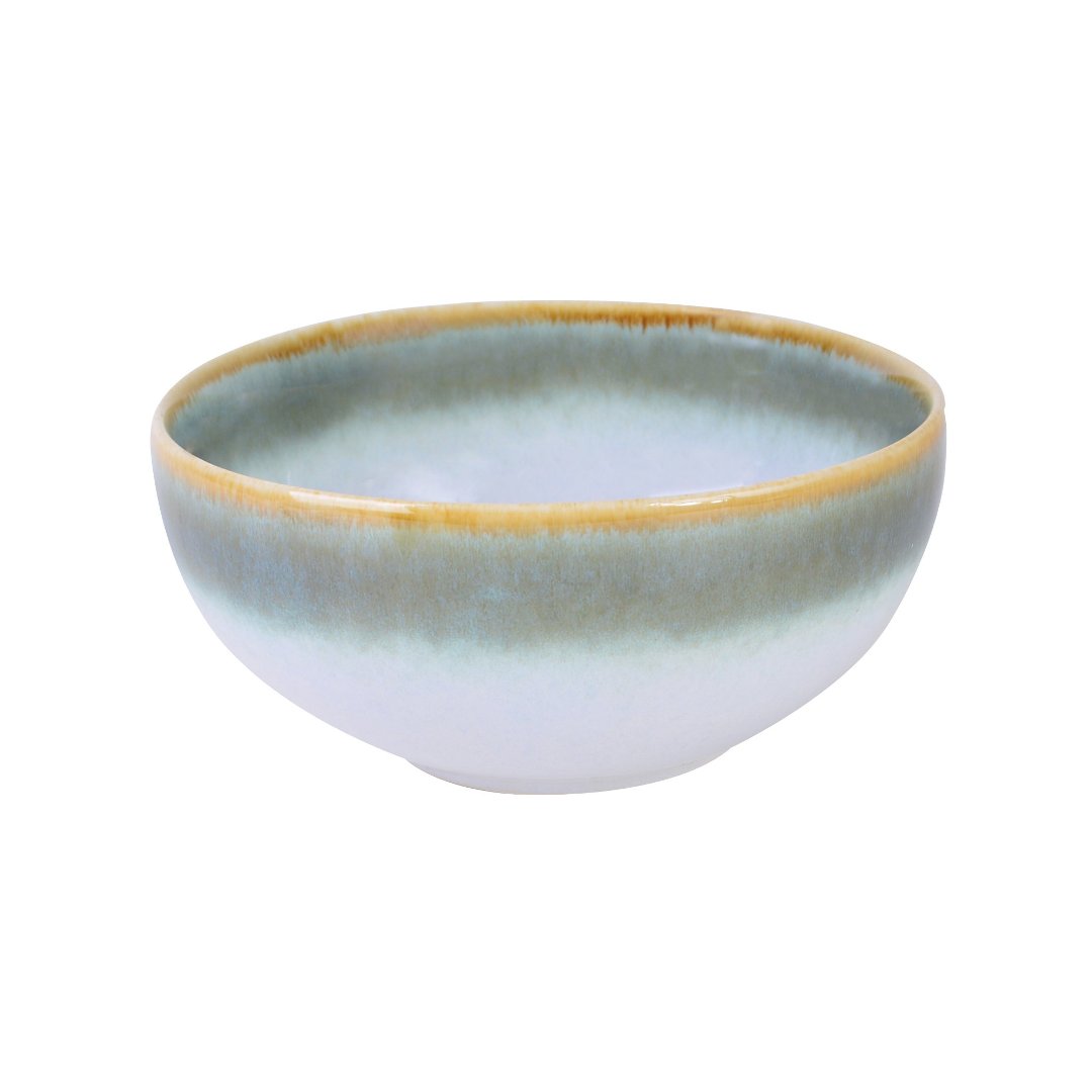 Fotografia para o produto Bowl em faiança 285ml 011,5xA5,5cm cor branca e verde