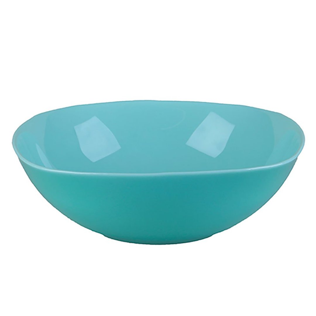 Imagem ilustrativa para Bowl em vidro opalino 480ml D16,8xA5,5cm verde ciano