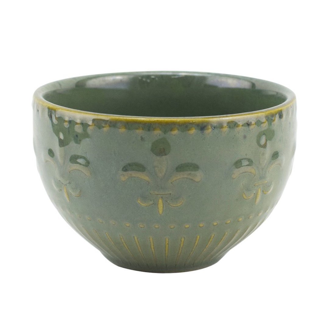Fotografia para o produto Bowl La Fleur em porcelana 240ml cor verde