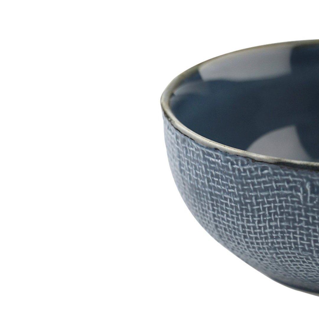 Fotografia para o produto Bowl Tissú em cerâmica 014xA7cm 500ml cor azul