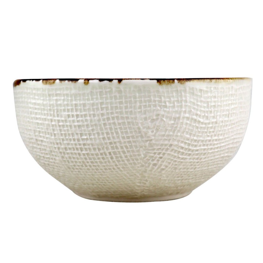 Fotografia para o produto Bowl Tissu em ceramica D14xA7cm 500ml cor off white