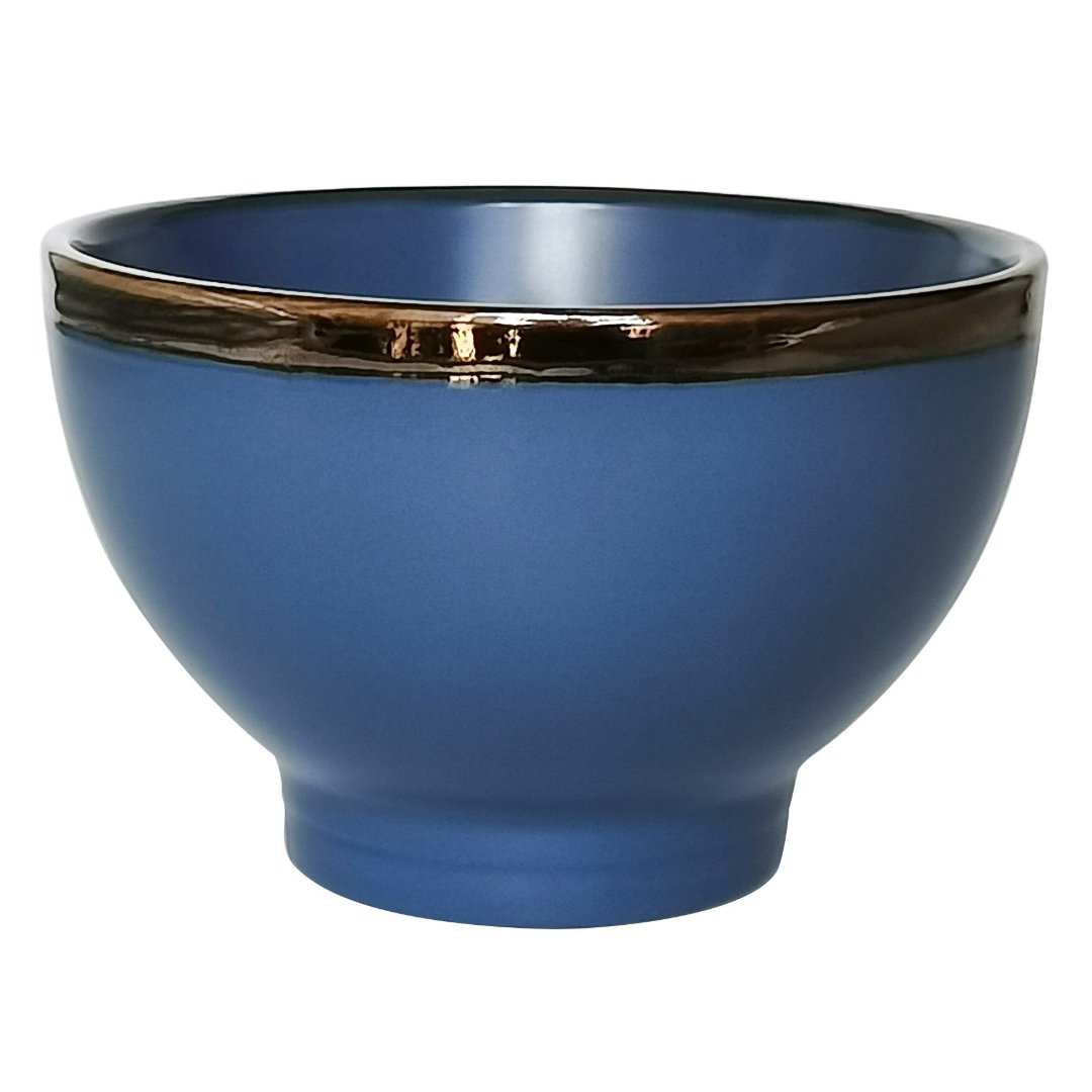 Fotografia para o produto Bowl Vernissage em porcelana D13xA8,2cm 580ml cor azul Fotografia para o produto Bowl Vernissage em porcelana D13xA8,2cm 580ml cor azul