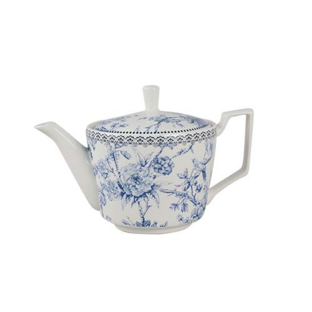 Imagem ilustrativa para Bule de chá em new bone china 750ml A14cm azul