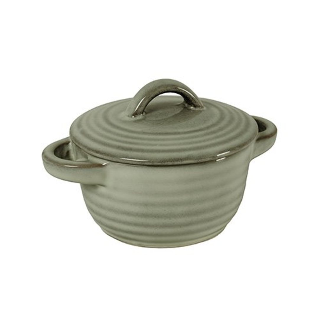 Imagem ilustrativa para Caçarola pequena em cerâmica 230ml D14xA8,5cm verde escuro