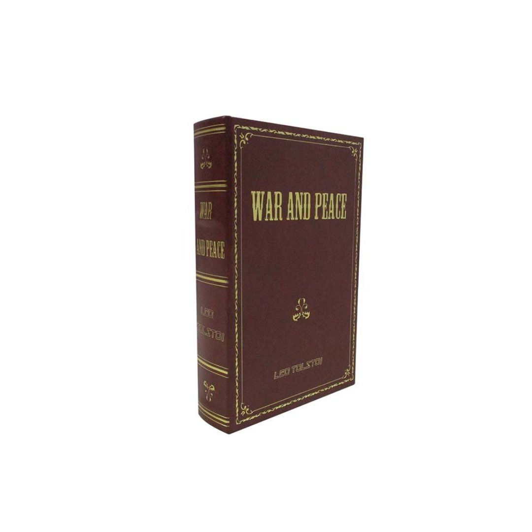 Imagem ilustrativa para Caixa livro com espelho em mdf e vidro P24xL16xA5cm vermelho