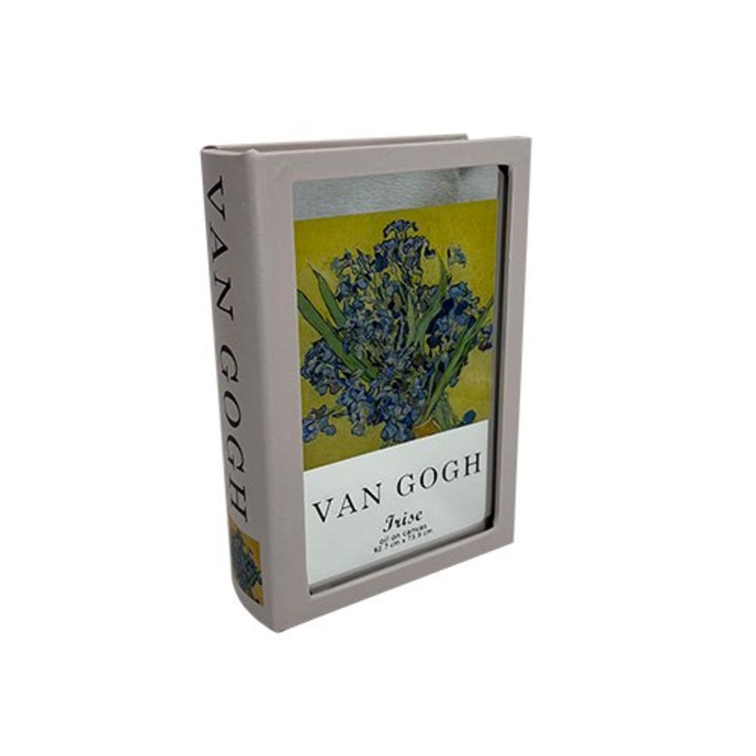 Imagem ilustrativa para Caixa livro em MDF e vidro P24xL16xA5cm