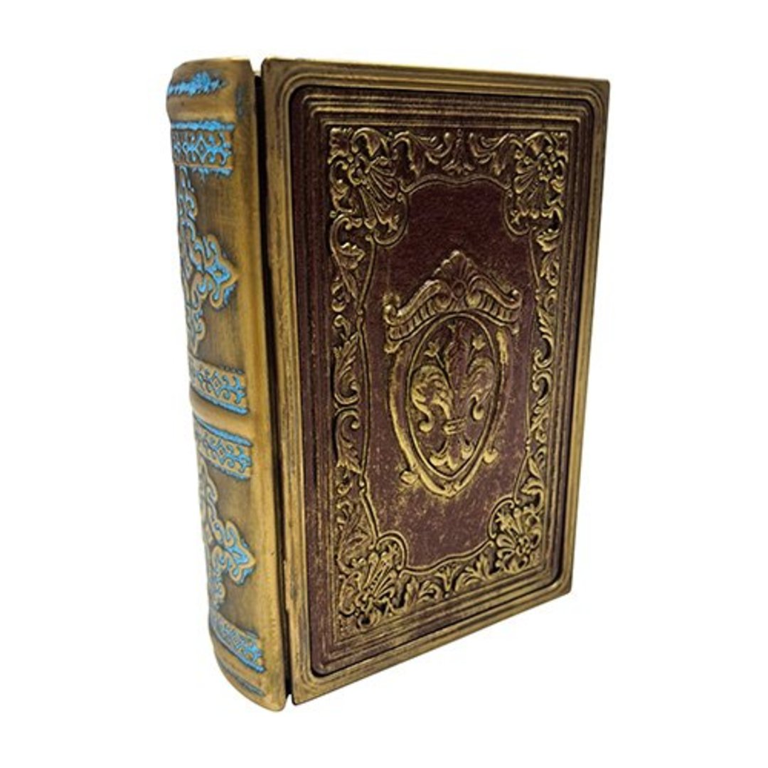 Imagem ilustrativa para Caixa livro em metal P17xL12xA5cm