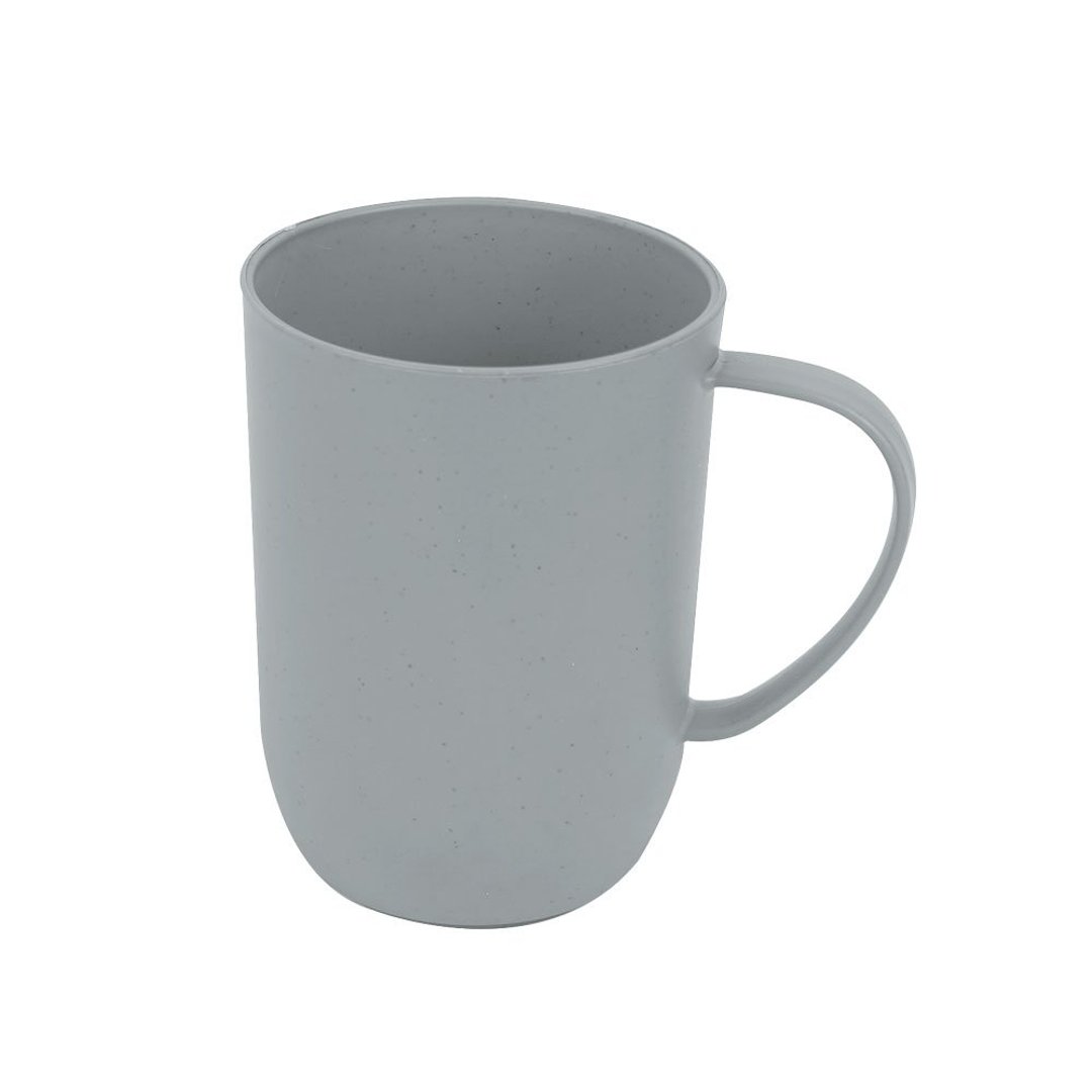 Imagem ilustrativa para Caneca em fibra de trigo e polipropileno 435ml A11cm cinza