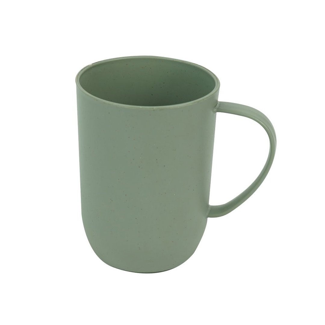 Imagem ilustrativa para Caneca em fibra de trigo e polipropileno 435ml A11cm verde
