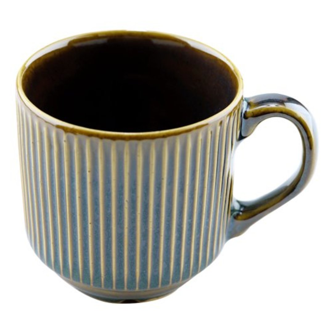 Imagem ilustrativa para Caneca em cerâmica 270ml A5,5cm verde mineral