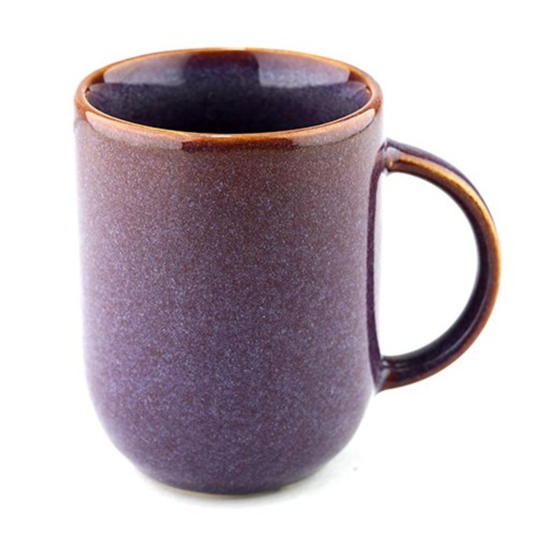 Imagem ilustrativa para Caneca em cêramica 330ml A9,8cm azul ametista