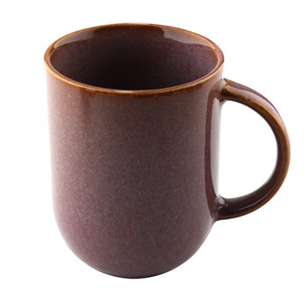 Imagem ilustrativa para Caneca em cerâmica 330ml A9,8cm terracota