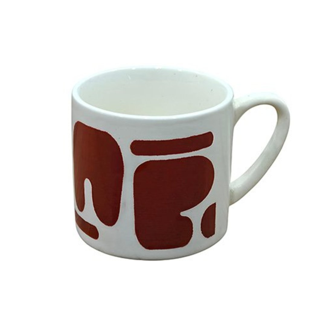 Imagem ilustrativa para Caneca em cerâmica 90ml A4,5cm terracota