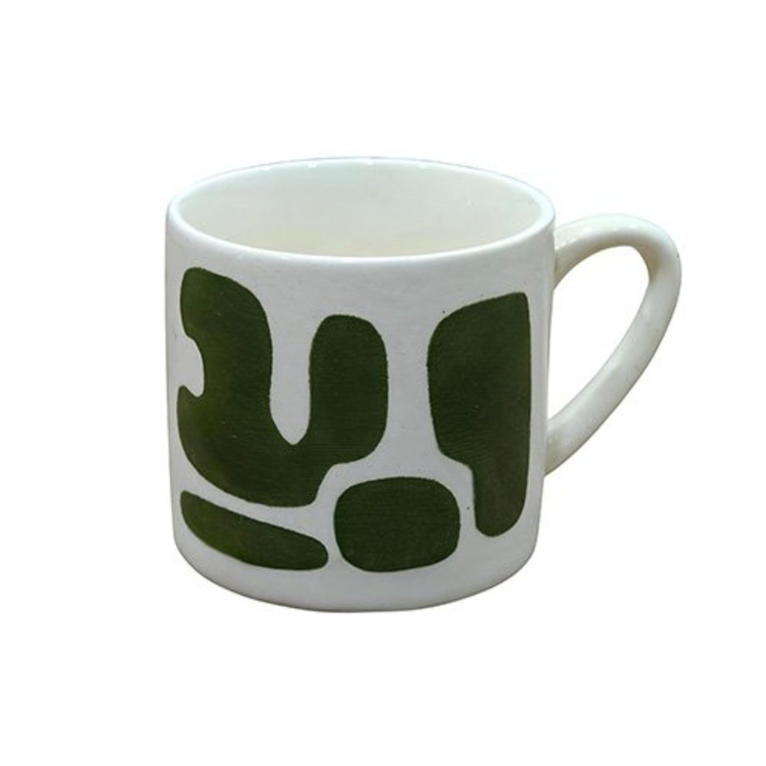 Imagem ilustrativa para Caneca em cerâmica 90ml A4,5cm verde