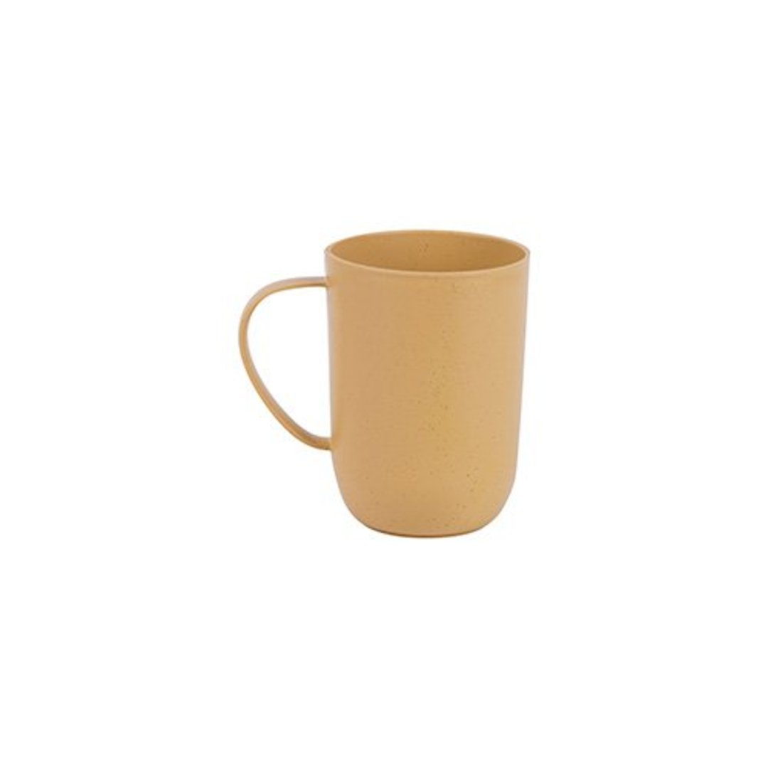 Fotografia para o produto Caneca em fibra de trigo e polipropileno 435ml A11cm bege Fotografia para o produto Caneca em fibra de trigo e polipropileno 435ml A11cm bege