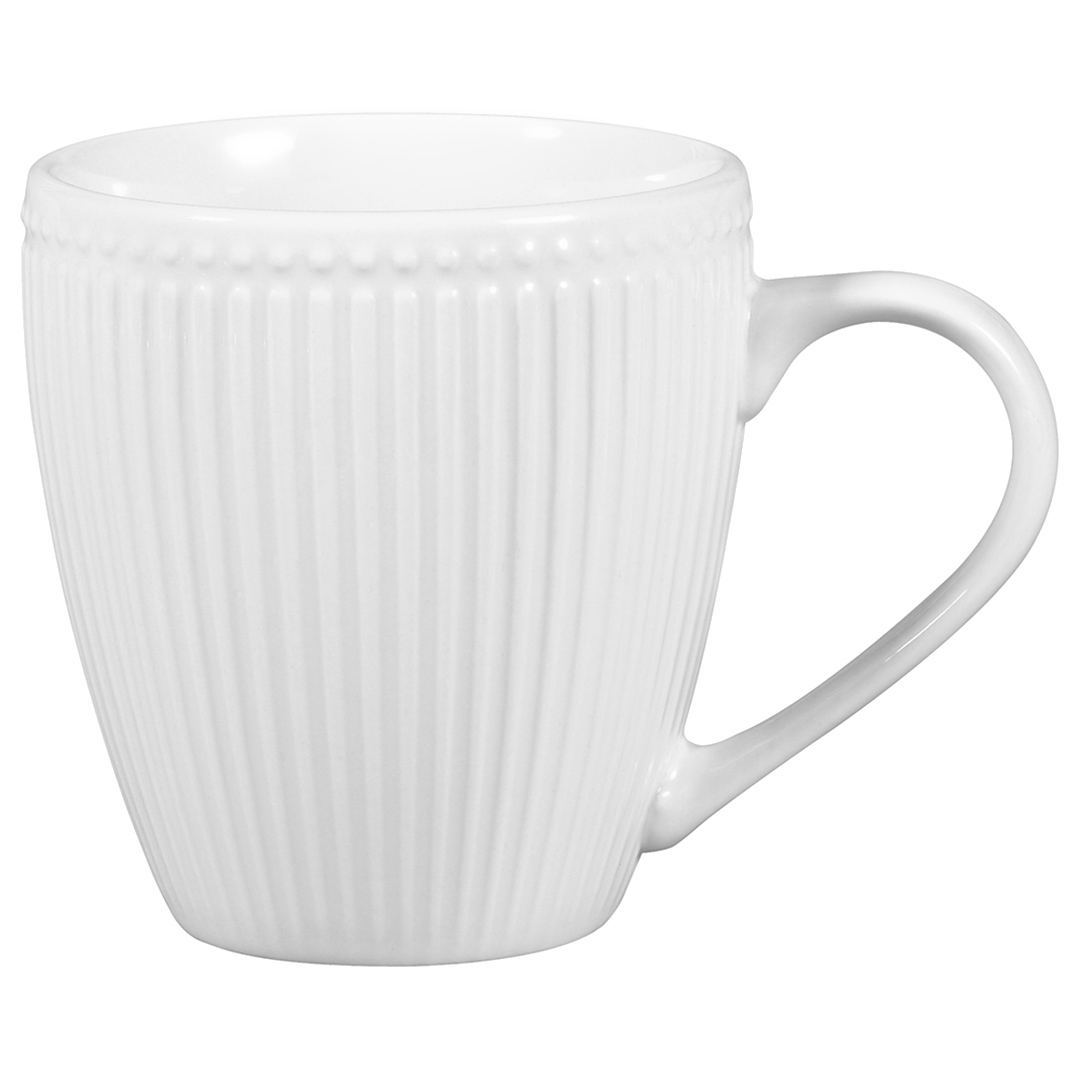 Imagem ilustrativa para Caneca em porcelana 350ml A10cm cor branca