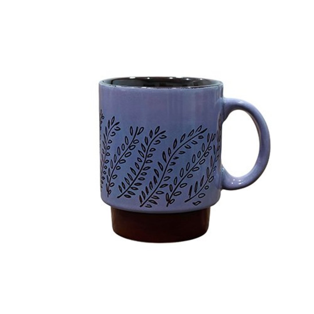 Imagem ilustrativa para Caneca empilhável em cerâmica 300ml lilás