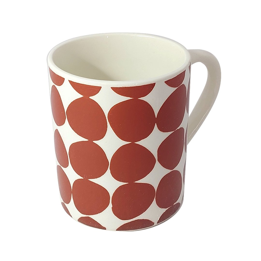 Fotografia para o produto Caneca Gaila em cerâmica 330ml A9,5cm cor vermelha Fotografia para o produto Caneca Gaila em cerâmica 330ml A9,5cm cor vermelha