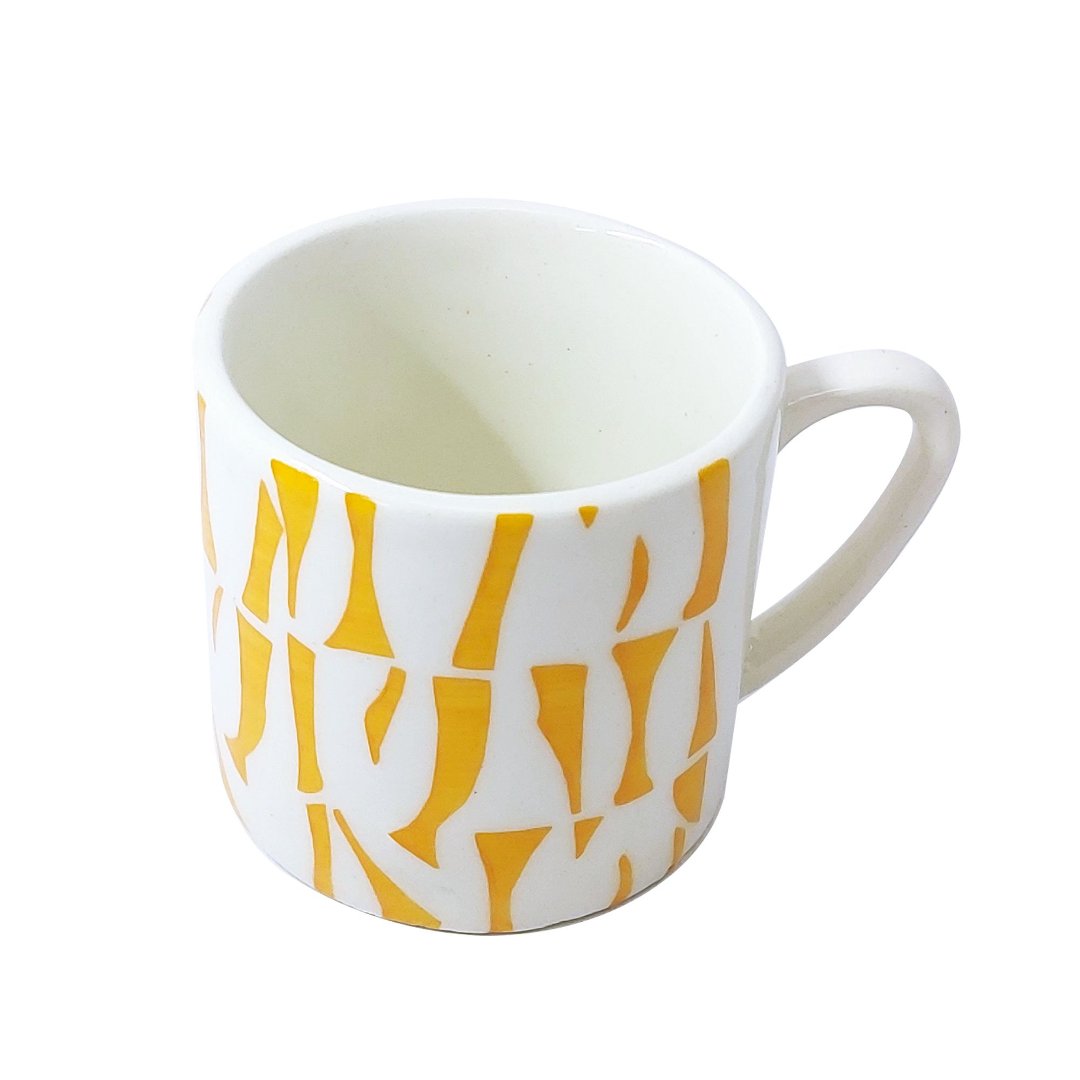 Fotografia para o produto Caneca Gio em cerâmica 90ml A5,9cm cor amarela