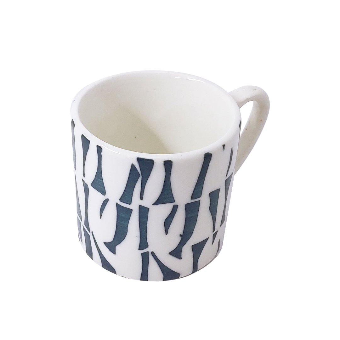 Imagem ilustrativa para Caneca em cerâmica 90ml A5,9cm azul