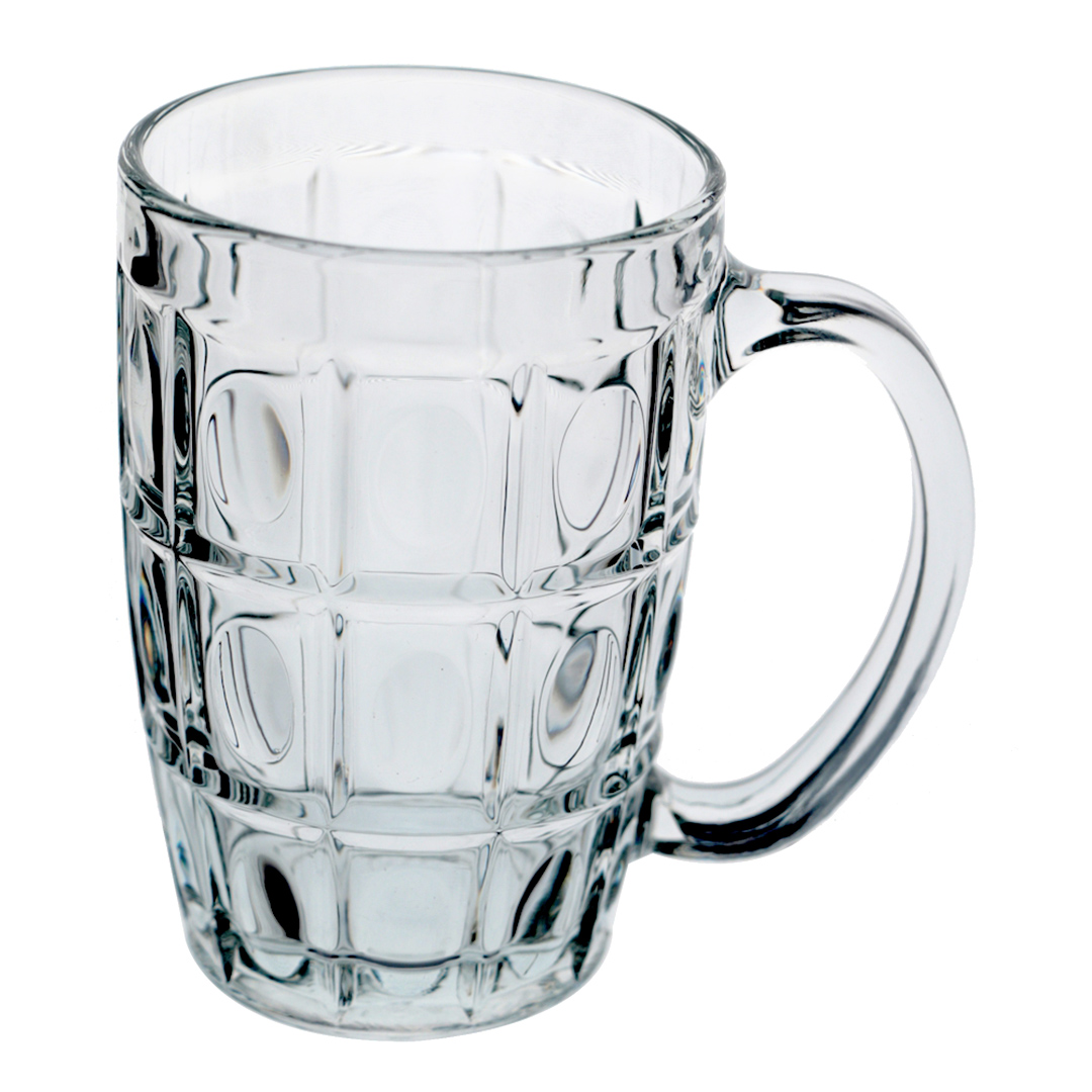Fotografia para o produto Caneca para cerveja em vidro 380ml A12cm