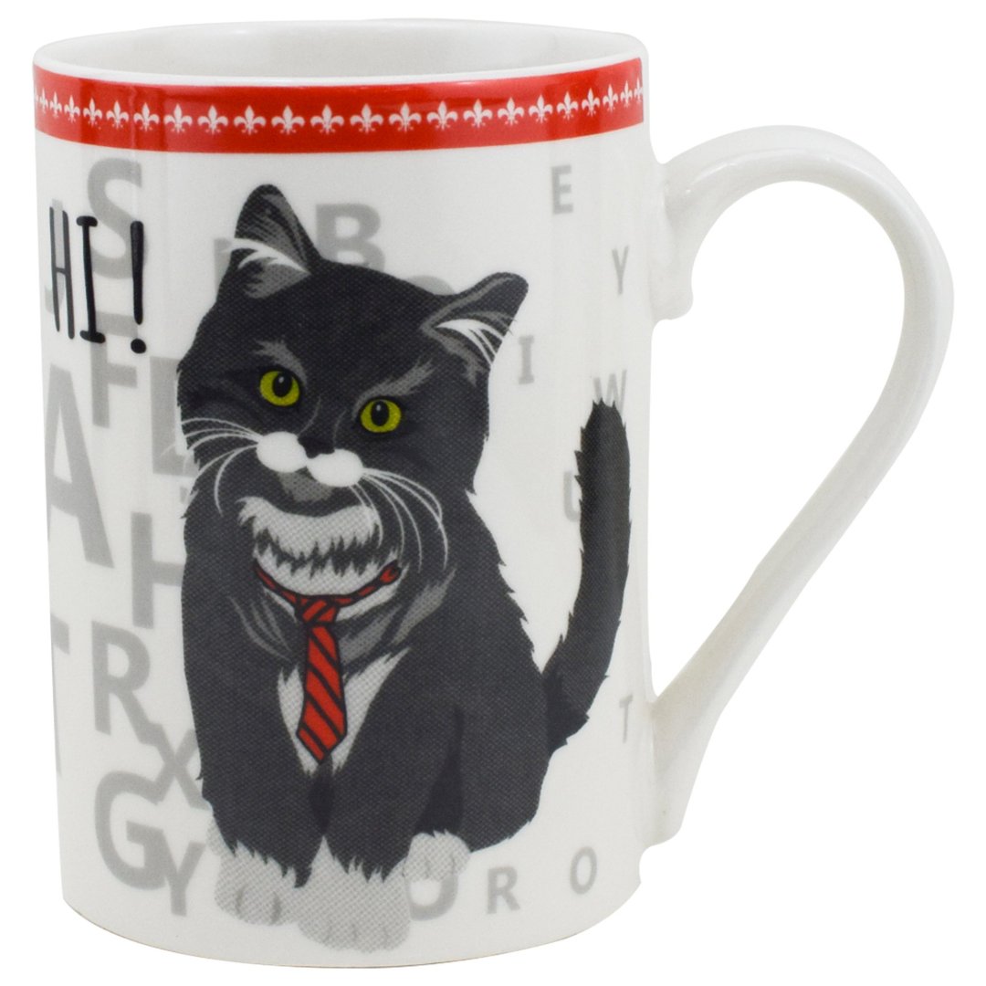 Imagem ilustrativa para Caneca Angora em new bone china 320ml A10cm branca