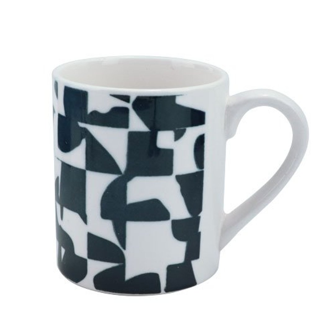 Imagem ilustrativa para Caneca em cerâmica 330ml A9,5cm azul