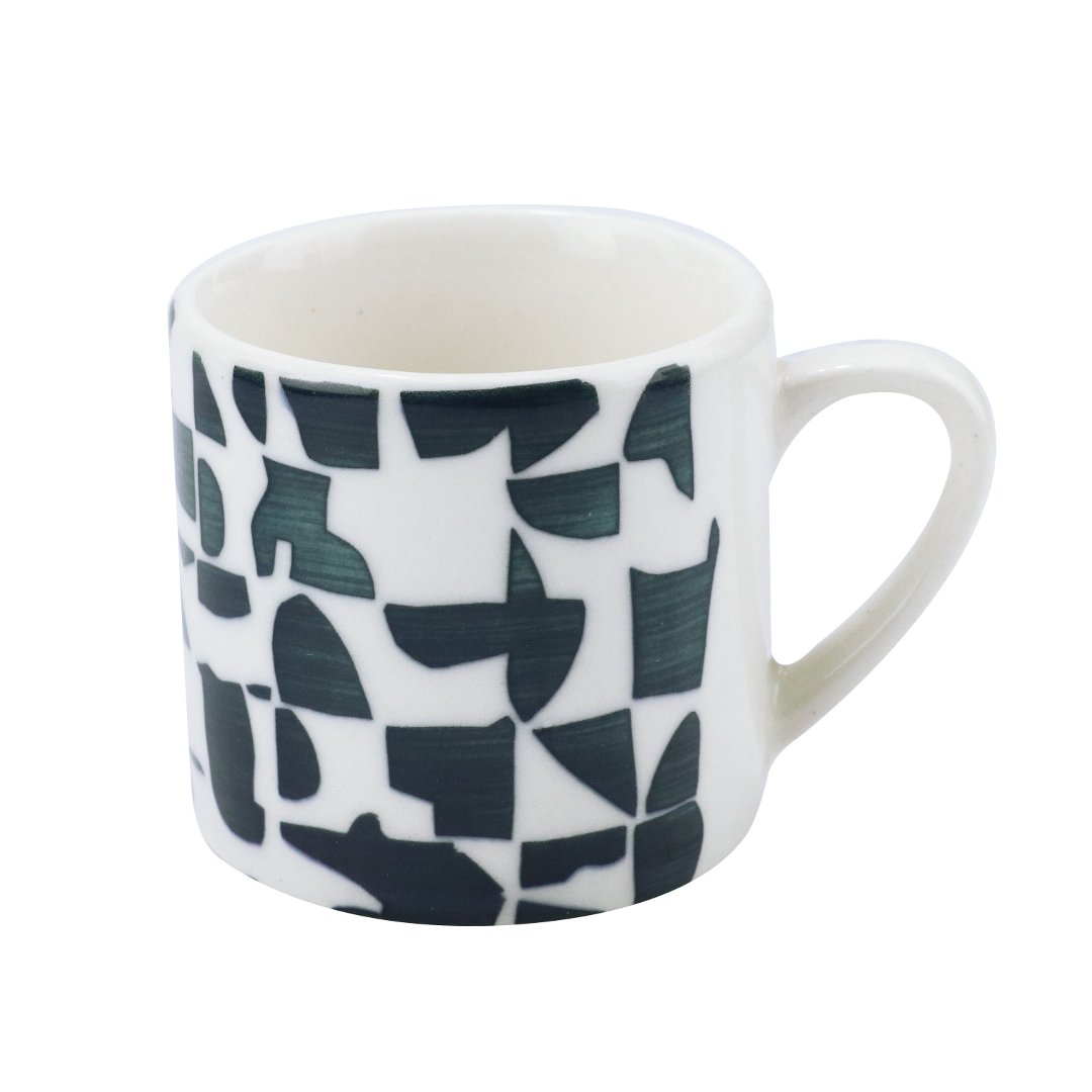 Imagem ilustrativa para Caneca em cerâmica 90ml A5,9cm azul