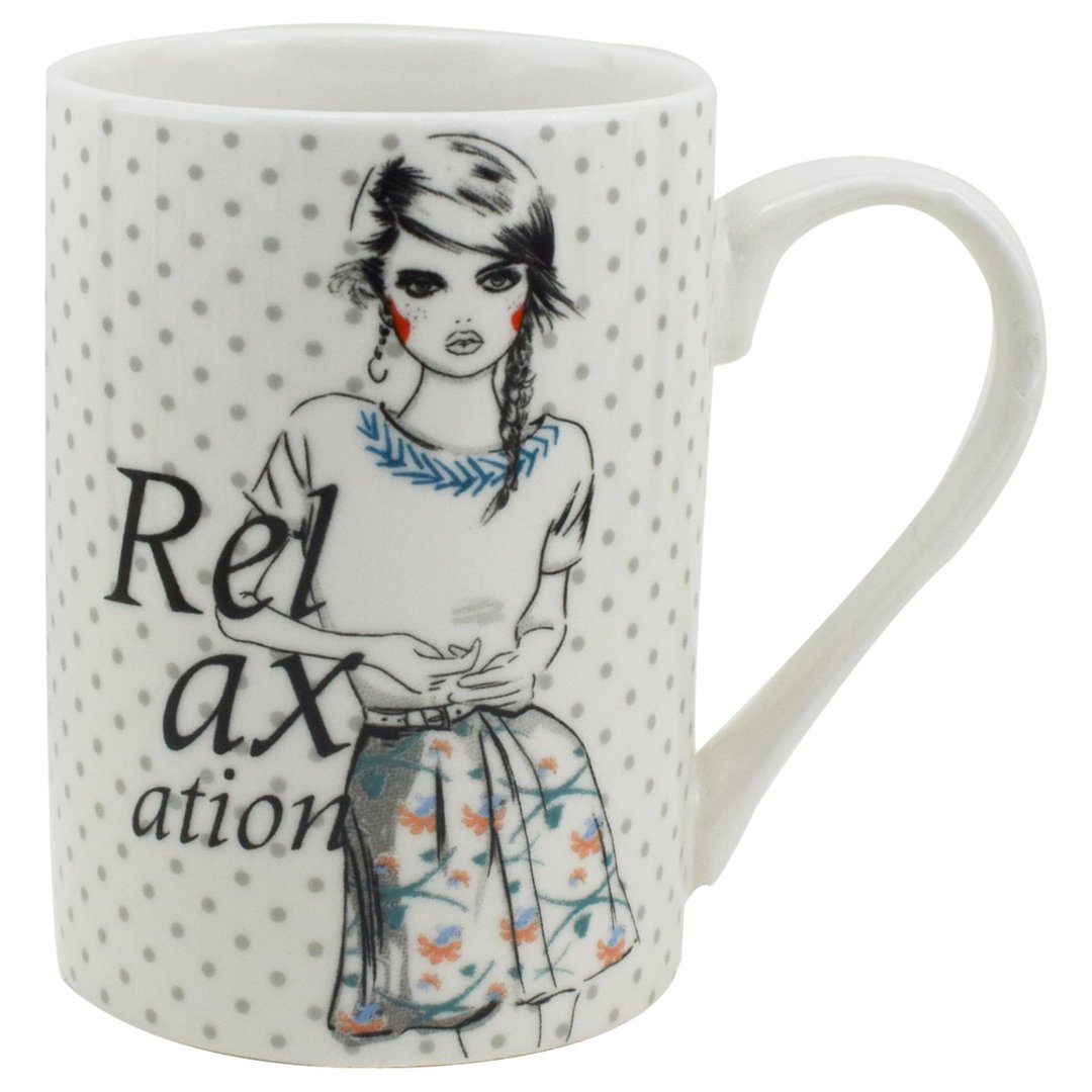 Fotografia para o produto Caneca She em New Bone China 320ml cor branca