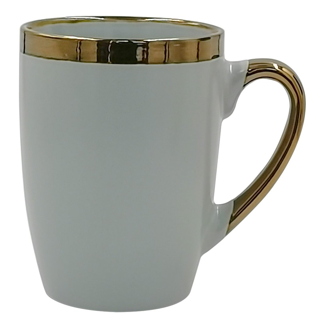 Fotografia para o produto Caneca Vernissage em porcelana 350ml A11cm cor cinza Fotografia para o produto Caneca Vernissage em porcelana 350ml A11cm cor cinza