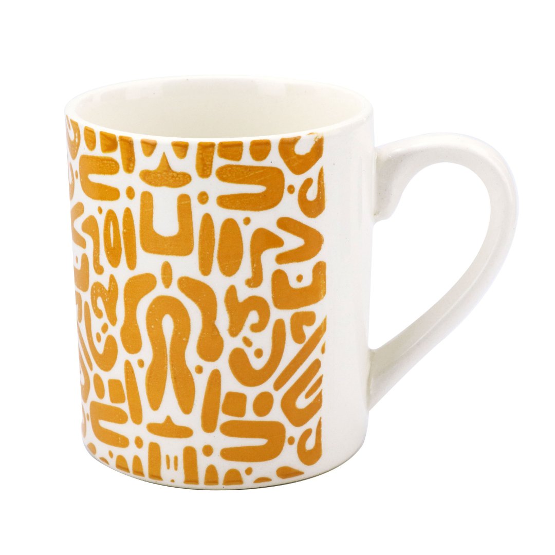 Fotografia para o produto Caneca Zoe em cerâmica 330ml A9,5cm cor amarela