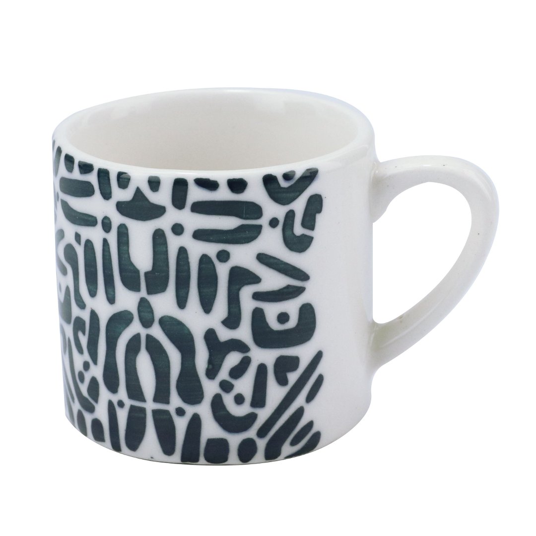 Fotografia para o produto Caneca Zoe em cerâmica 90ml A5,9cm cor azul