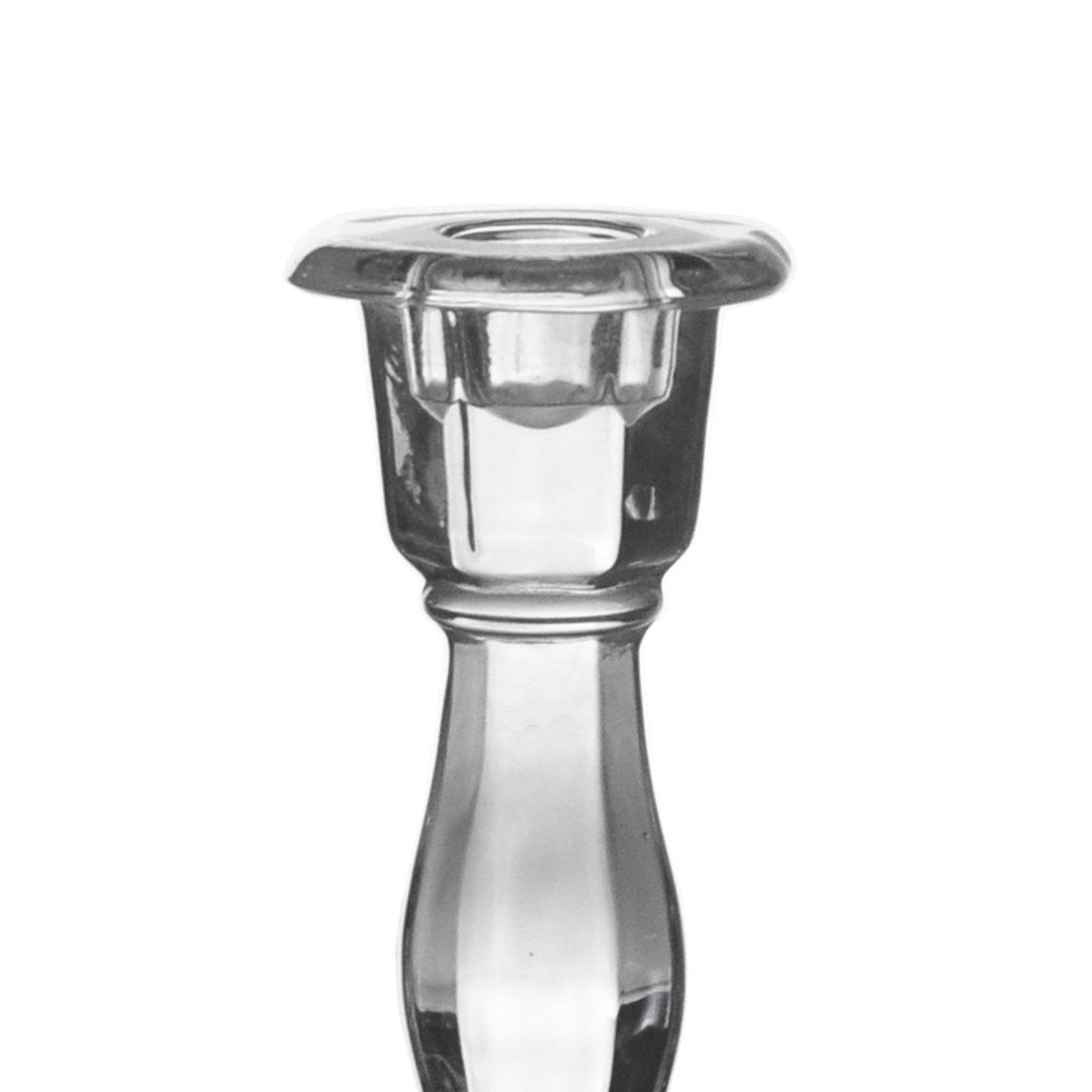 Fotografia para o produto Castiçal em cristal ecológico 010xA15cm