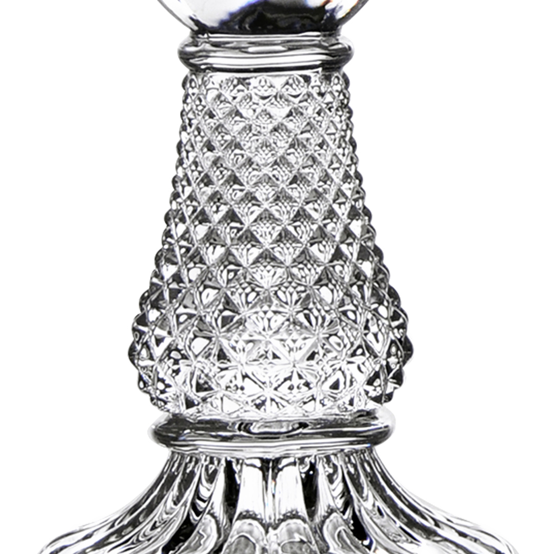 Fotografia para o produto Castiçal em cristal ecológico 06,5xA10,5cm