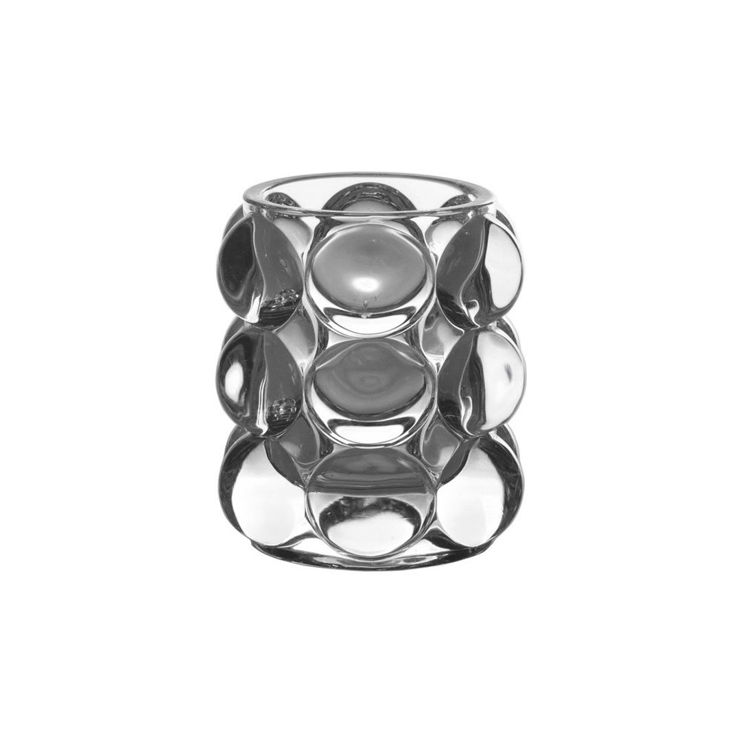 Imagem ilustrativa para Castiçal em cristal ecológico D6,5xA10cm