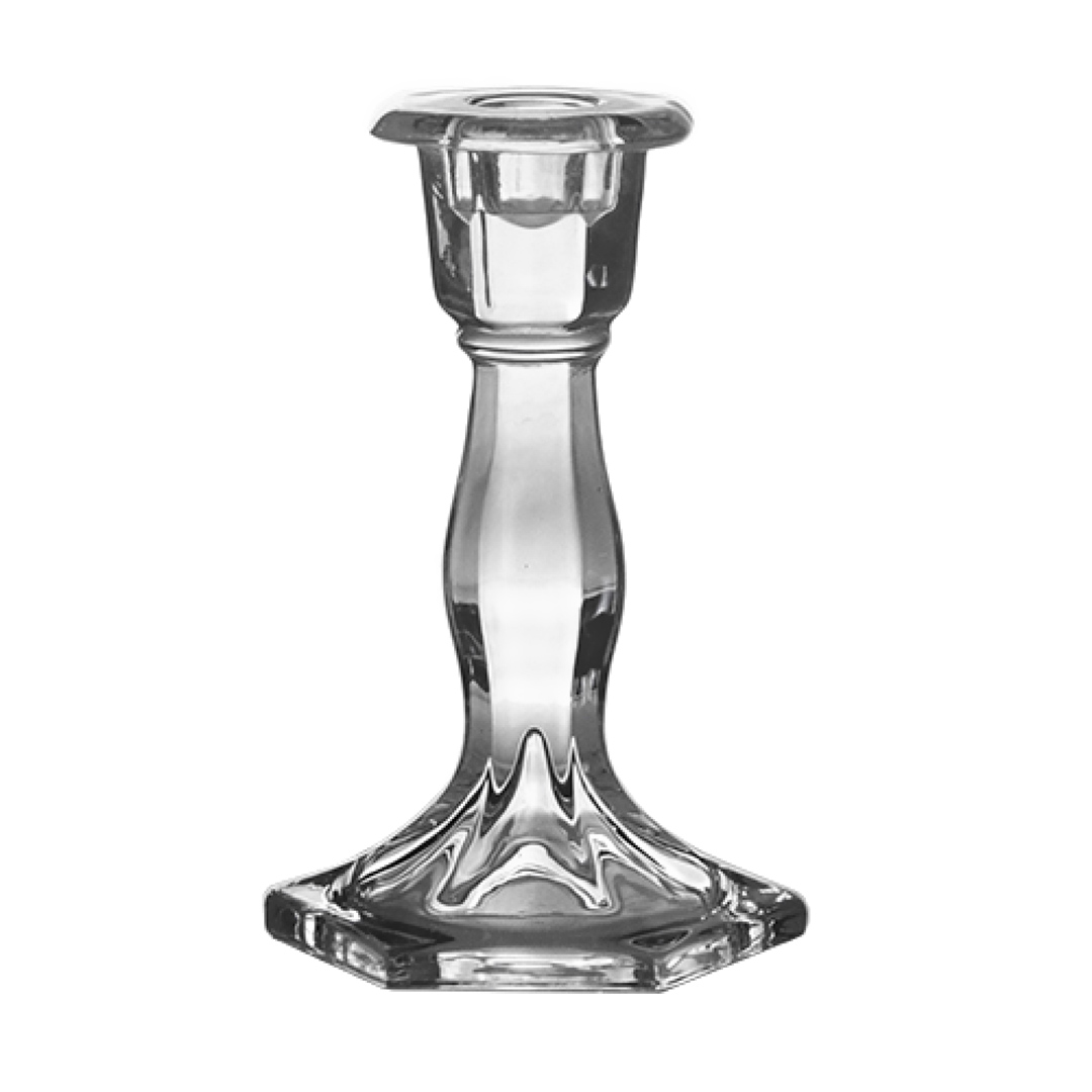 Imagem ilustrativa para Castiçal em cristal ecológico D10xA15cm