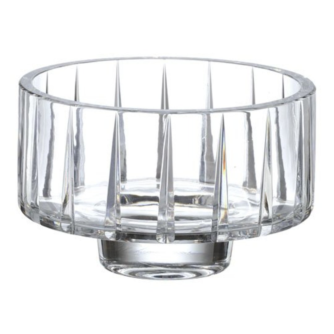 Imagem ilustrativa para Centro de mesa com pé em cristal ecológico D27xA16cm