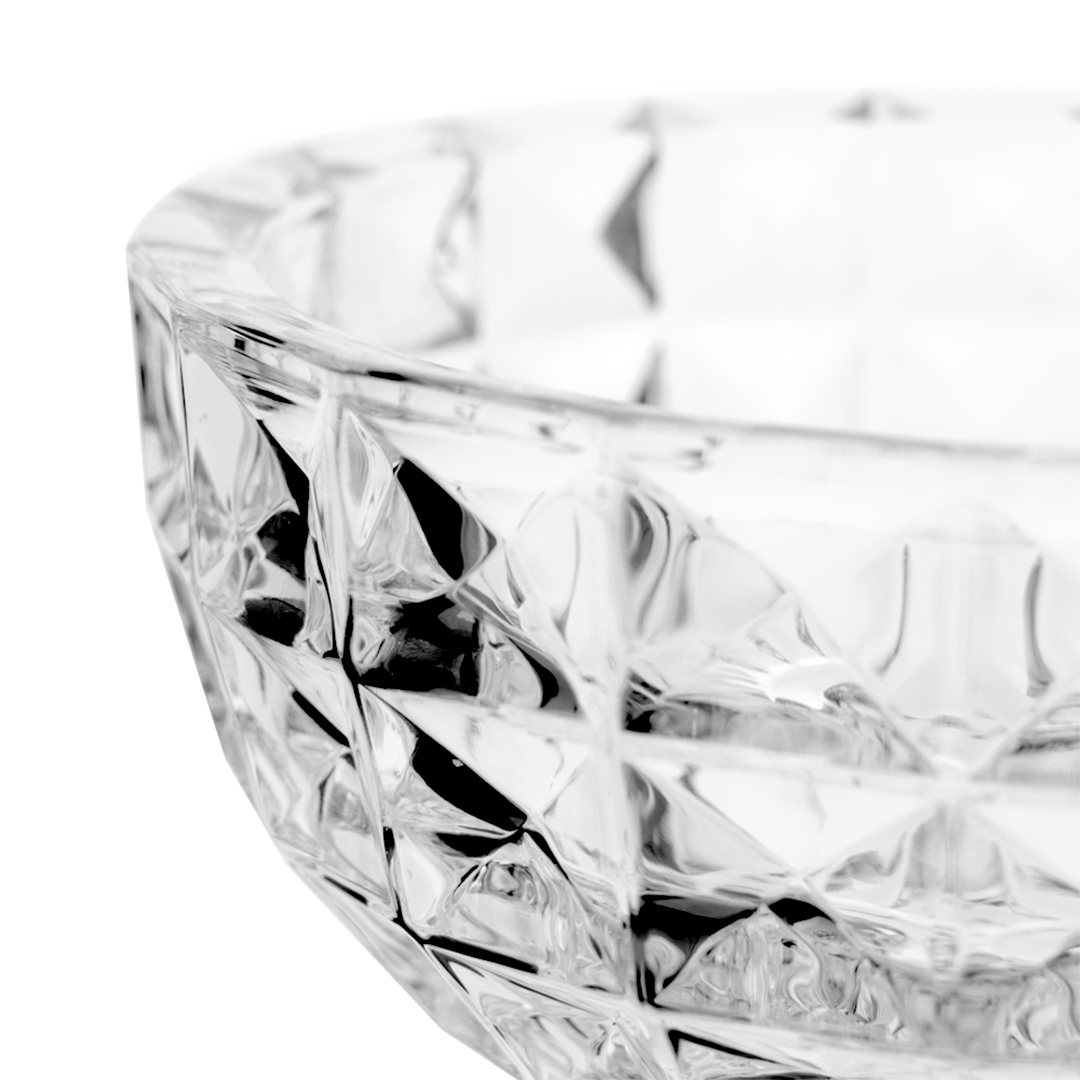 Fotografia para o produto Centro de mesa com pé em cristal ecológico 024,5xA21cm